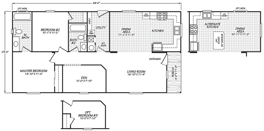 1995 Fleetwood Manufactured Home Floor Plans - House ...
